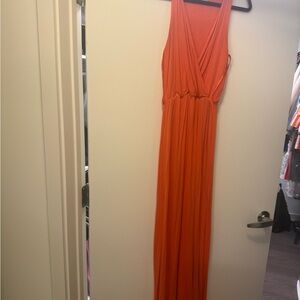 Orange Maxi Dress